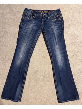 Rock Revival Women’s Gwen Easy Indigo Bootcut Jeans Sz 27